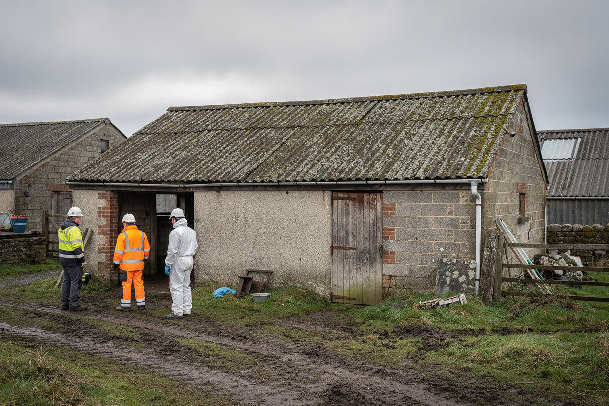 Muita asbestia sisältäviä tuotteita