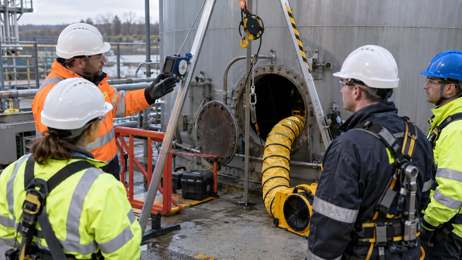 Working in Confined Spaces