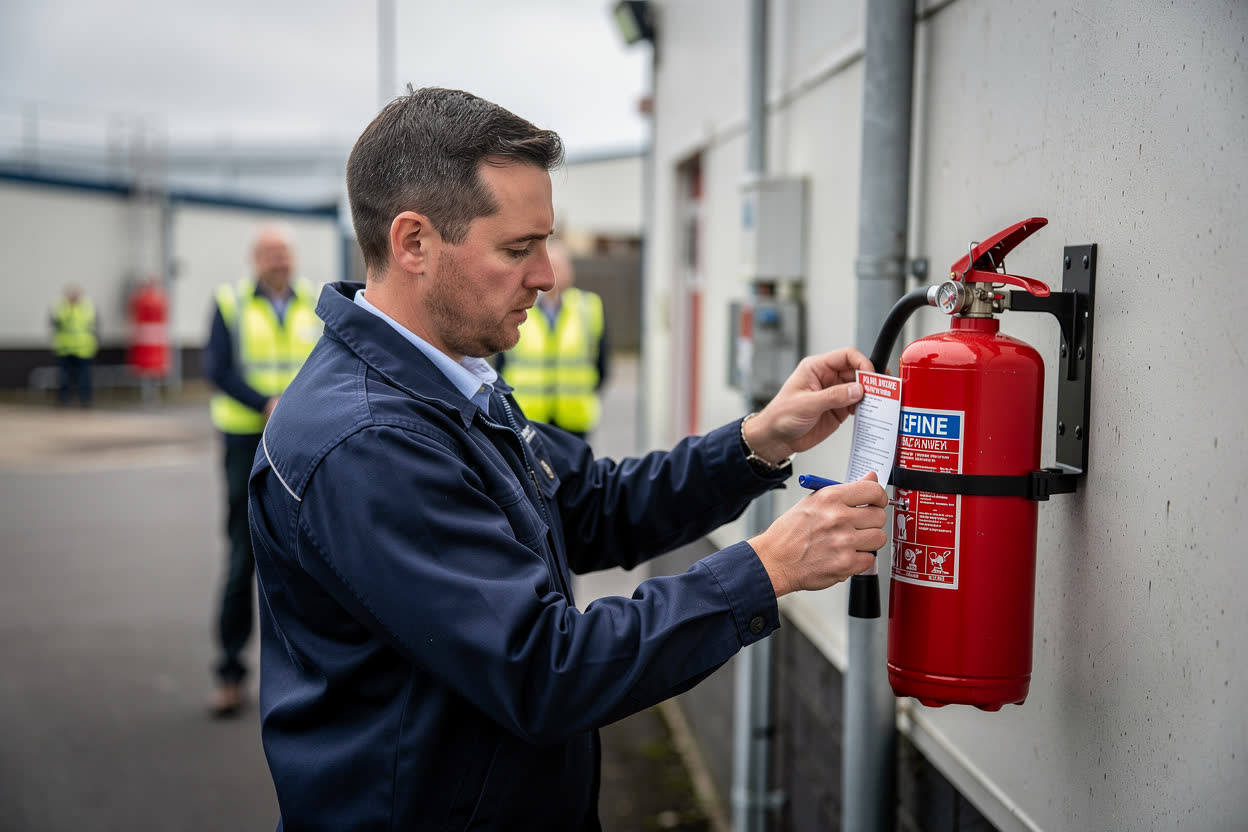 Checking and Maintaining Extinguishers