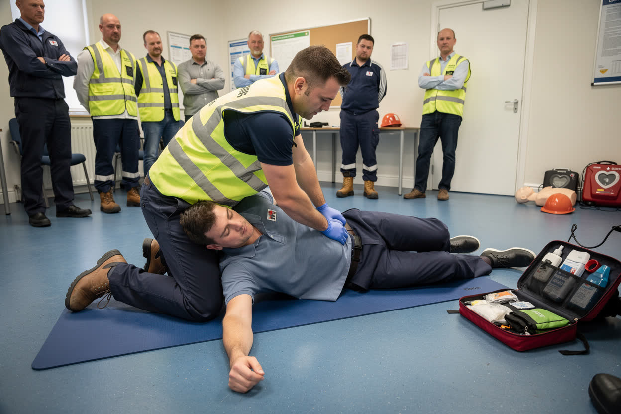 Placing Someone in the Recovery Position