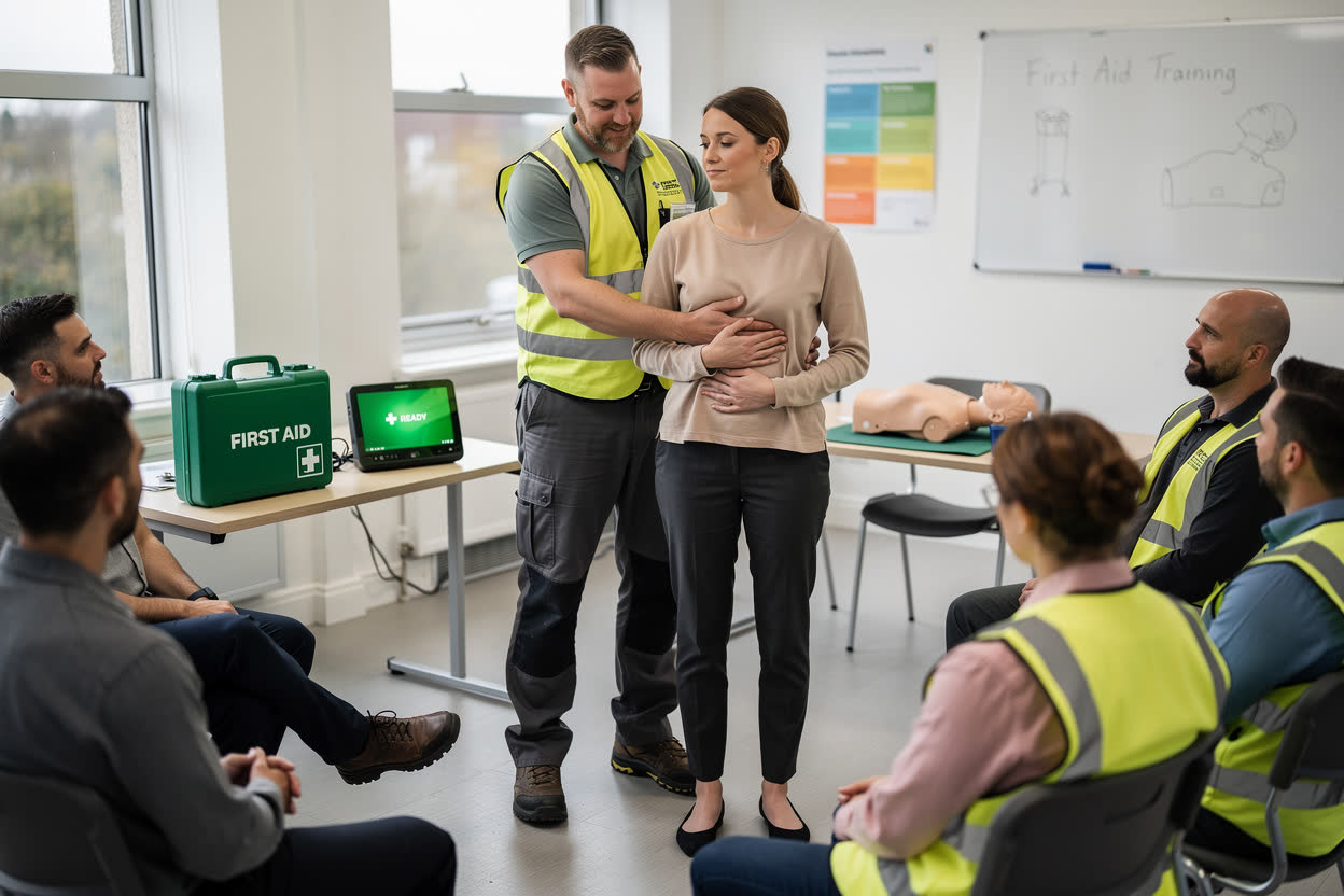 Choking: Abdominal Thrusts