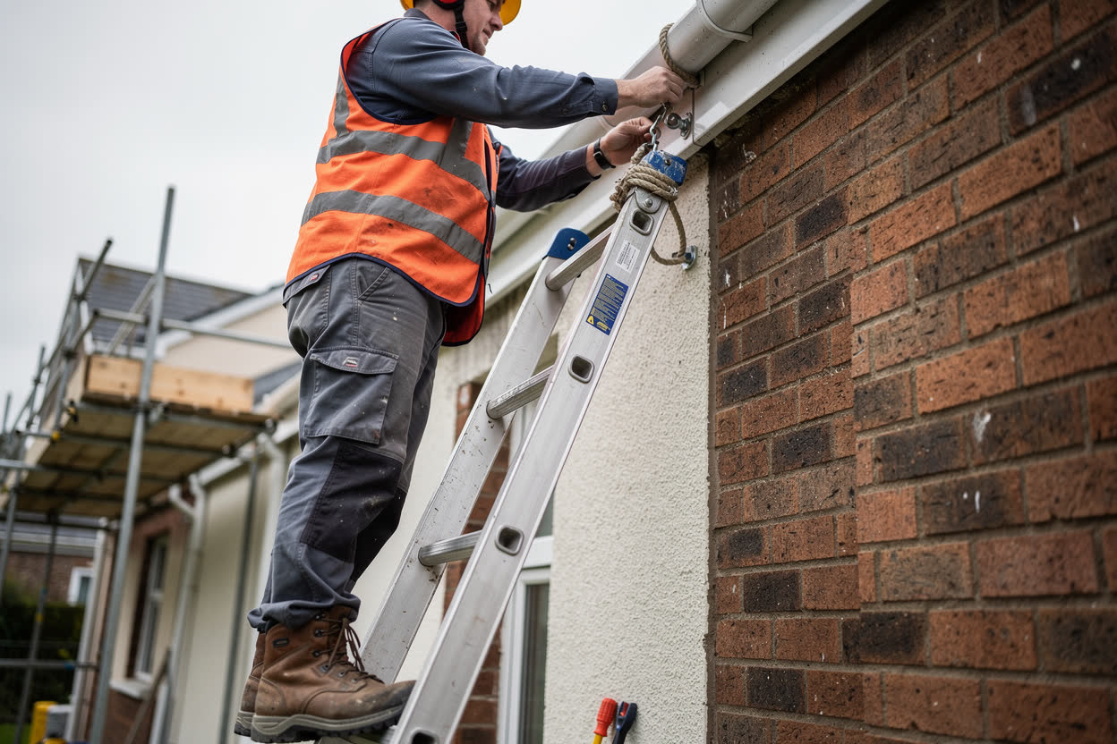 Securing a Ladder: Order of Preference