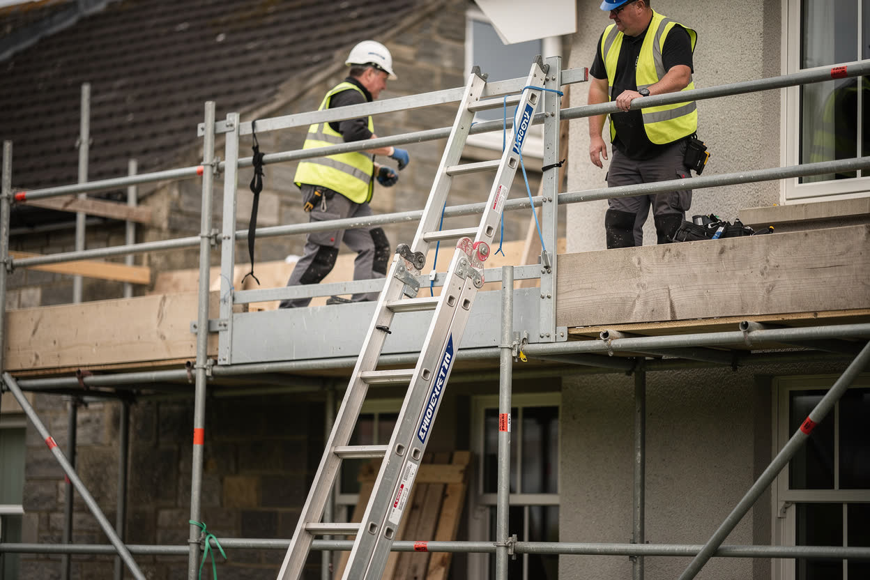 Ladders Used for Access