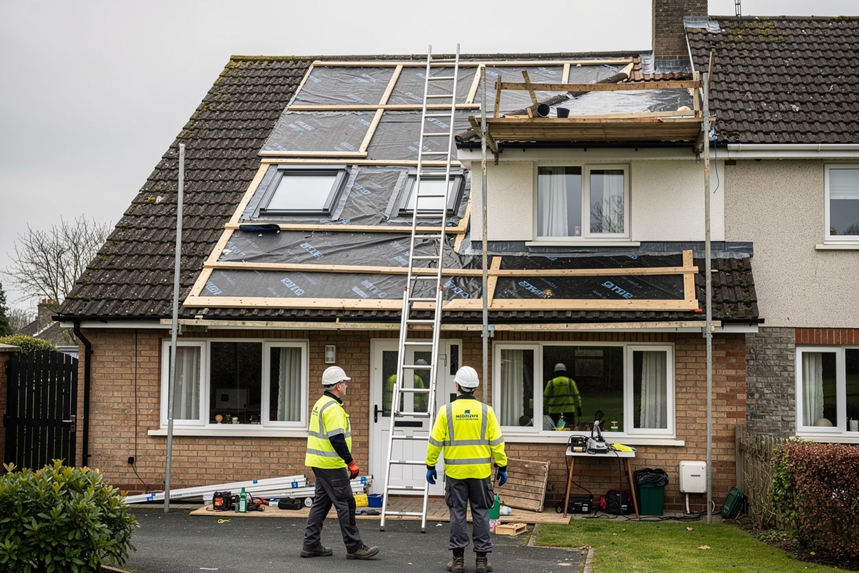 Getting Onto a Roof Safely