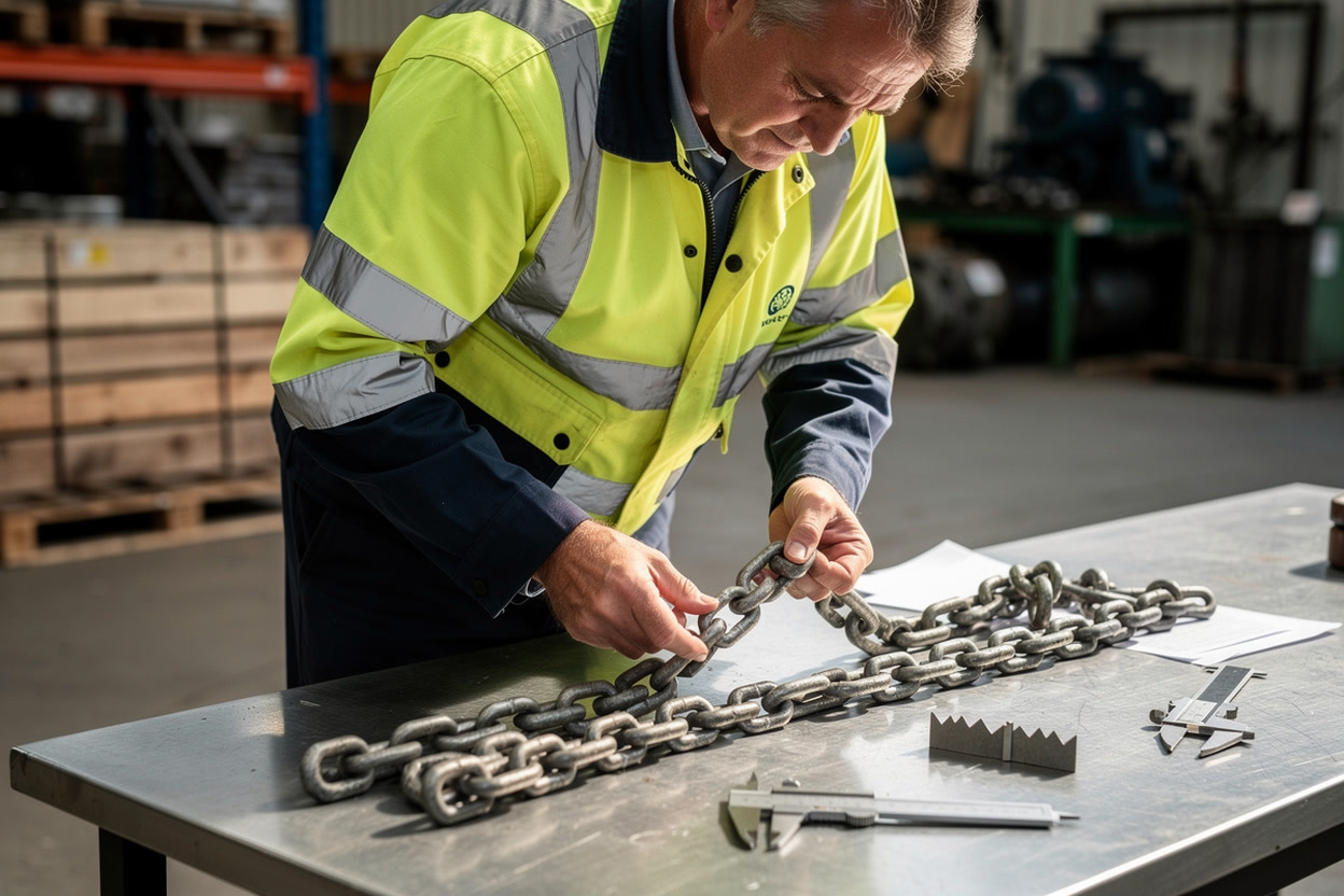 Checking Chain Slings