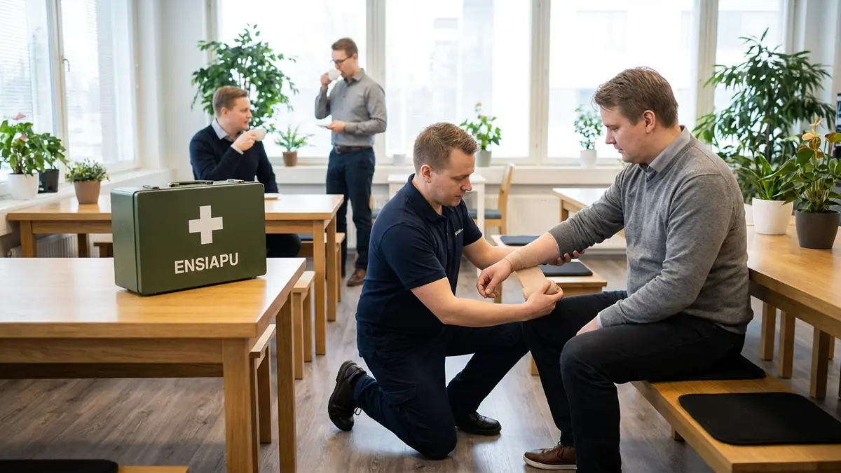 Ensiapu työpaikalla