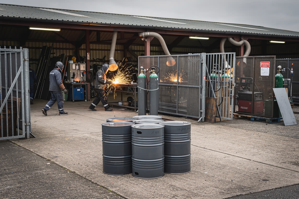 Drums, Tanks and Pipes