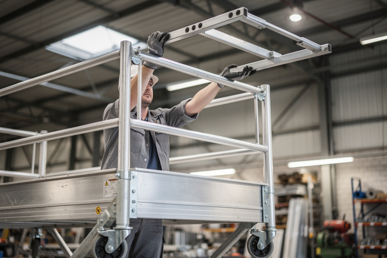 Erecting Mobile Towers — Safe Methods